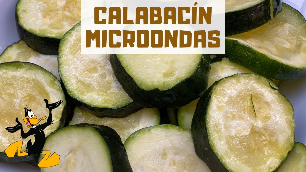 ¿Cuánto tiempo necesita el calabacín en el microondas? Descubre el tiempo de cocción perfecto