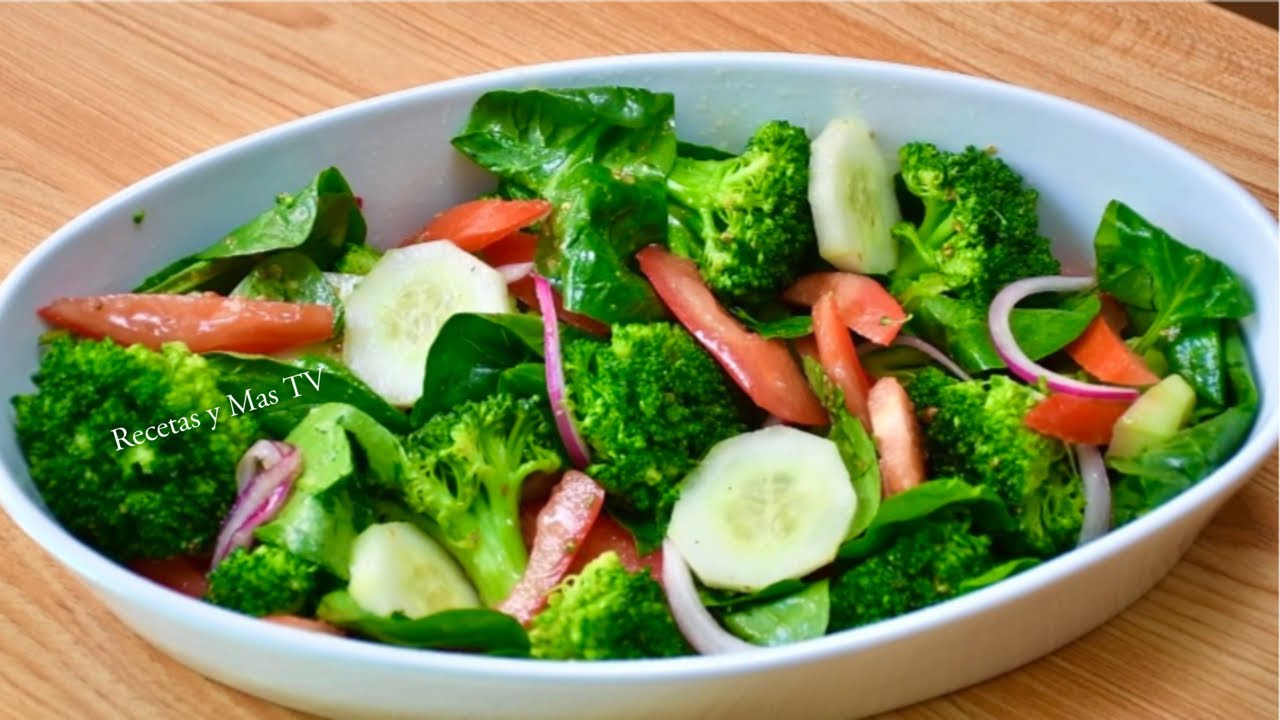 Prepara en minutos una deliciosa ensalada rápida de brócoli