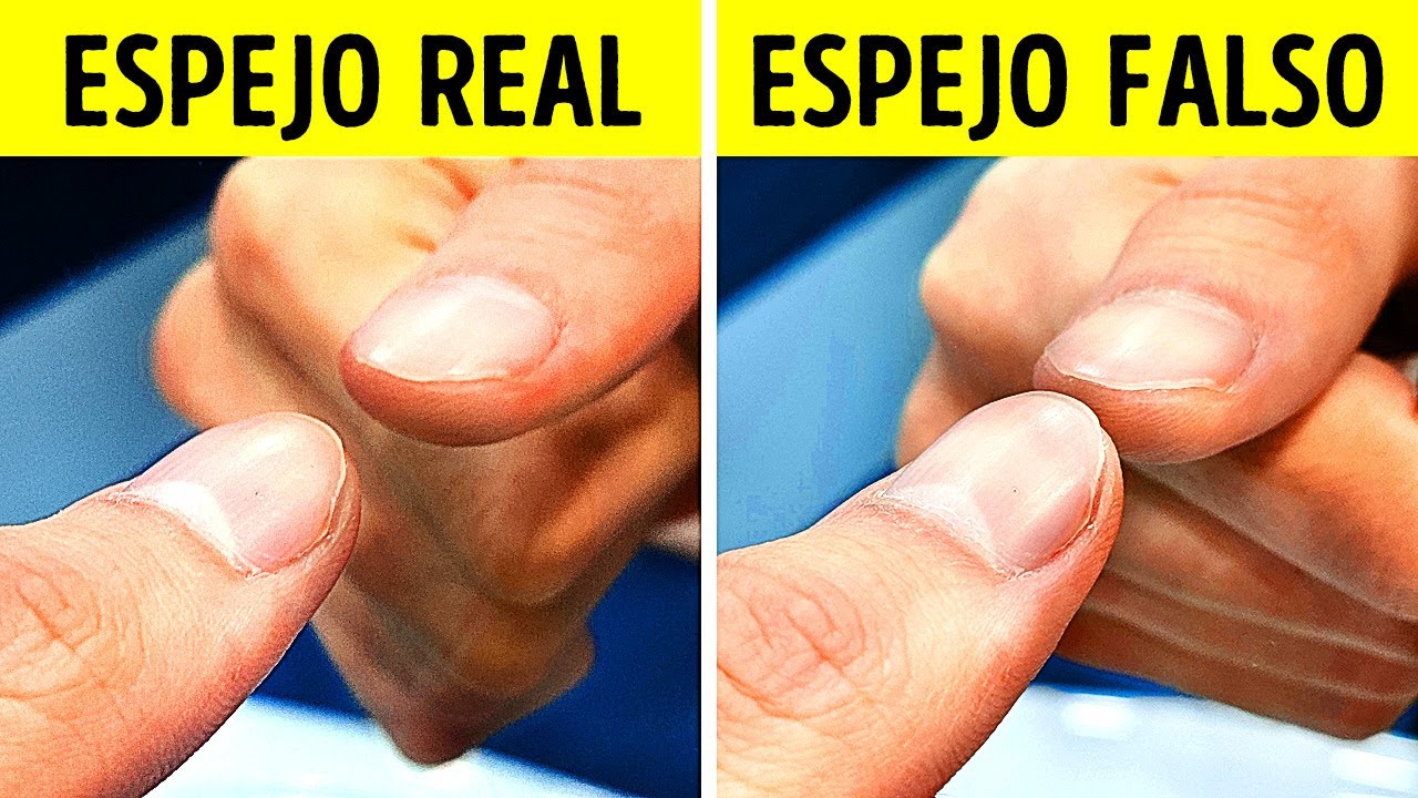 Aprende a detectar espejos falsos en 3 pasos sencillos