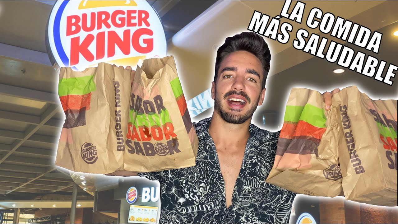 Burger King revela información nutricional de sus hamburguesas