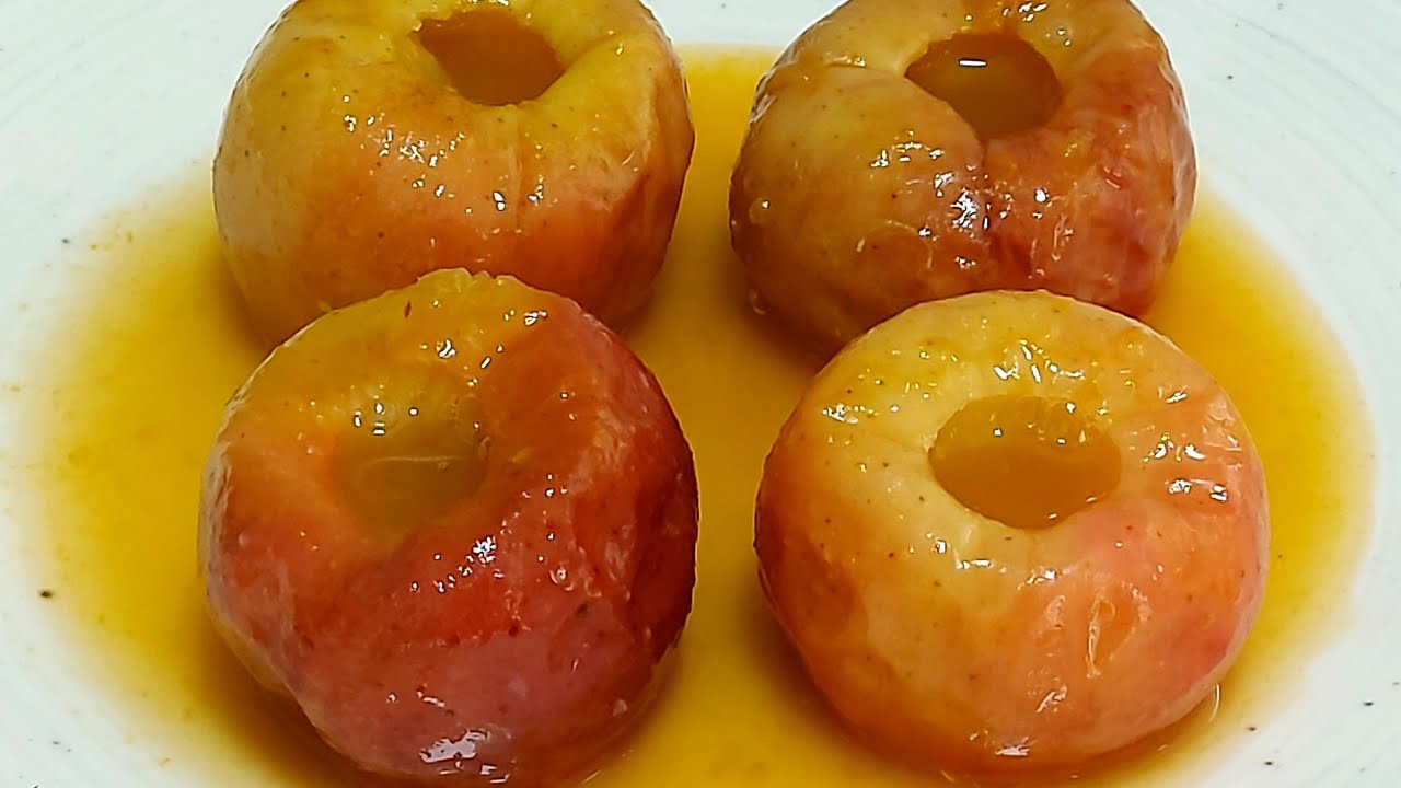 Deliciosas manzanas asadas sin azúcar en el microondas: una opción saludable