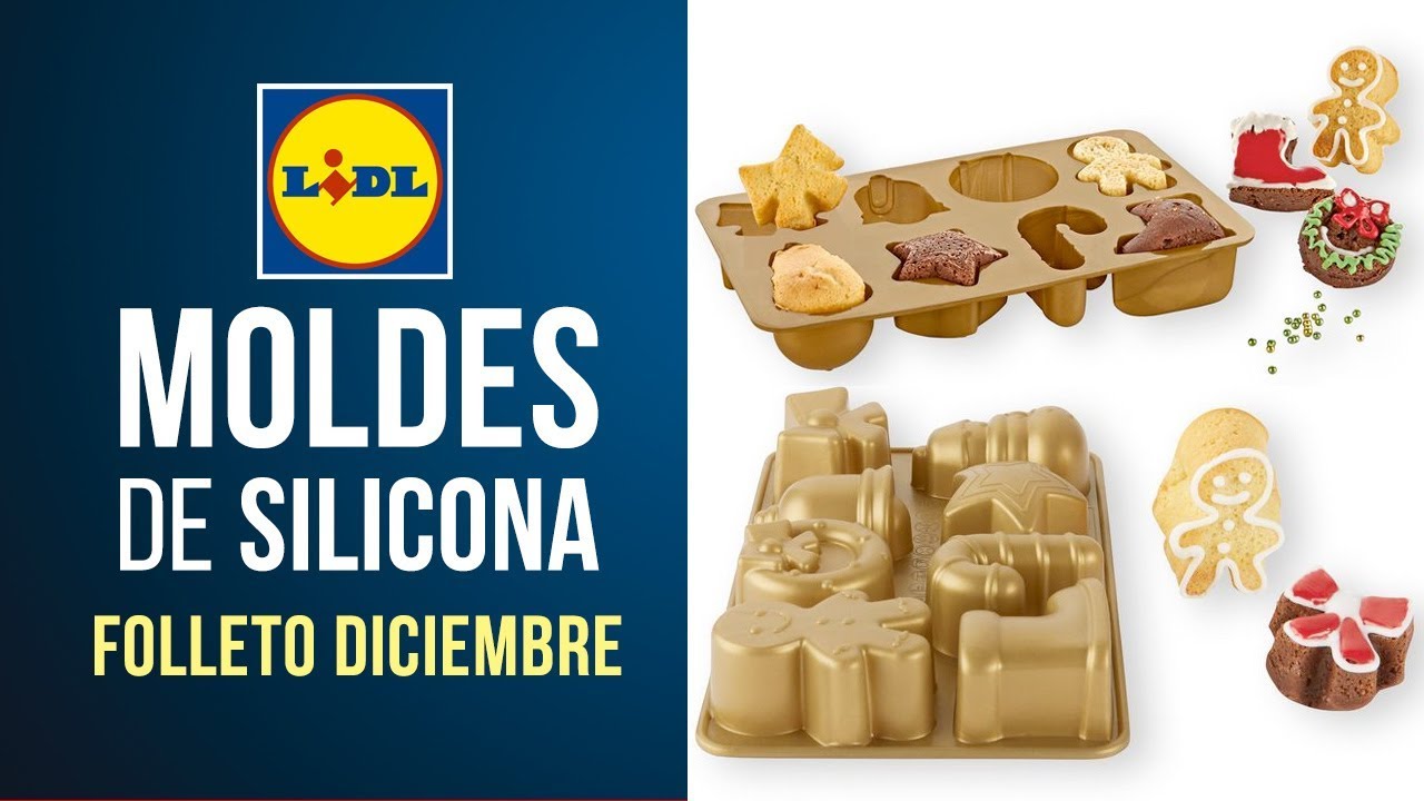 Moldea tus postres con facilidad: Molde desmontable de silicona en Lidl