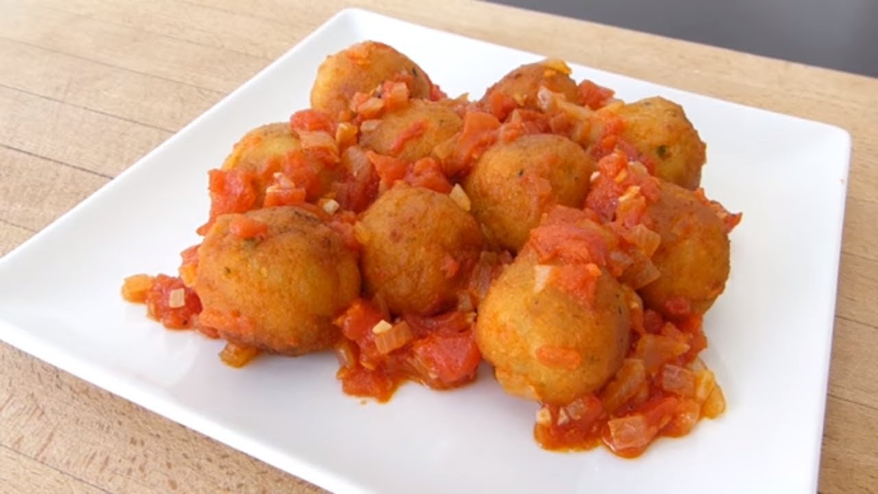 ¡Prueba estas deliciosas albóndigas veganas de calabacín y patata!