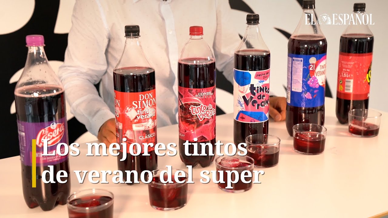 ¿Qué tanto alcohol tiene el tinto de verano? Descubre su contenido en una sola copa.