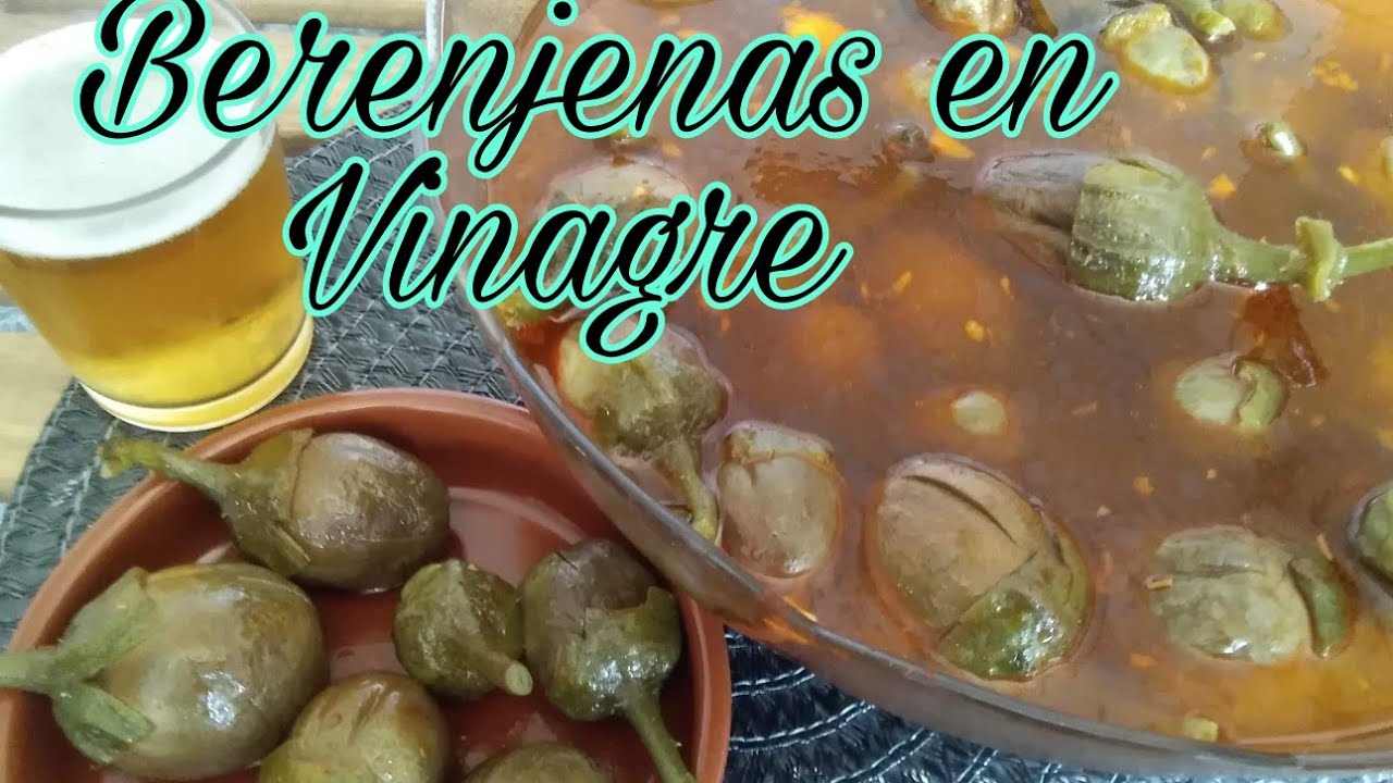 Aprende a preparar berenjenas en vinagre en casa