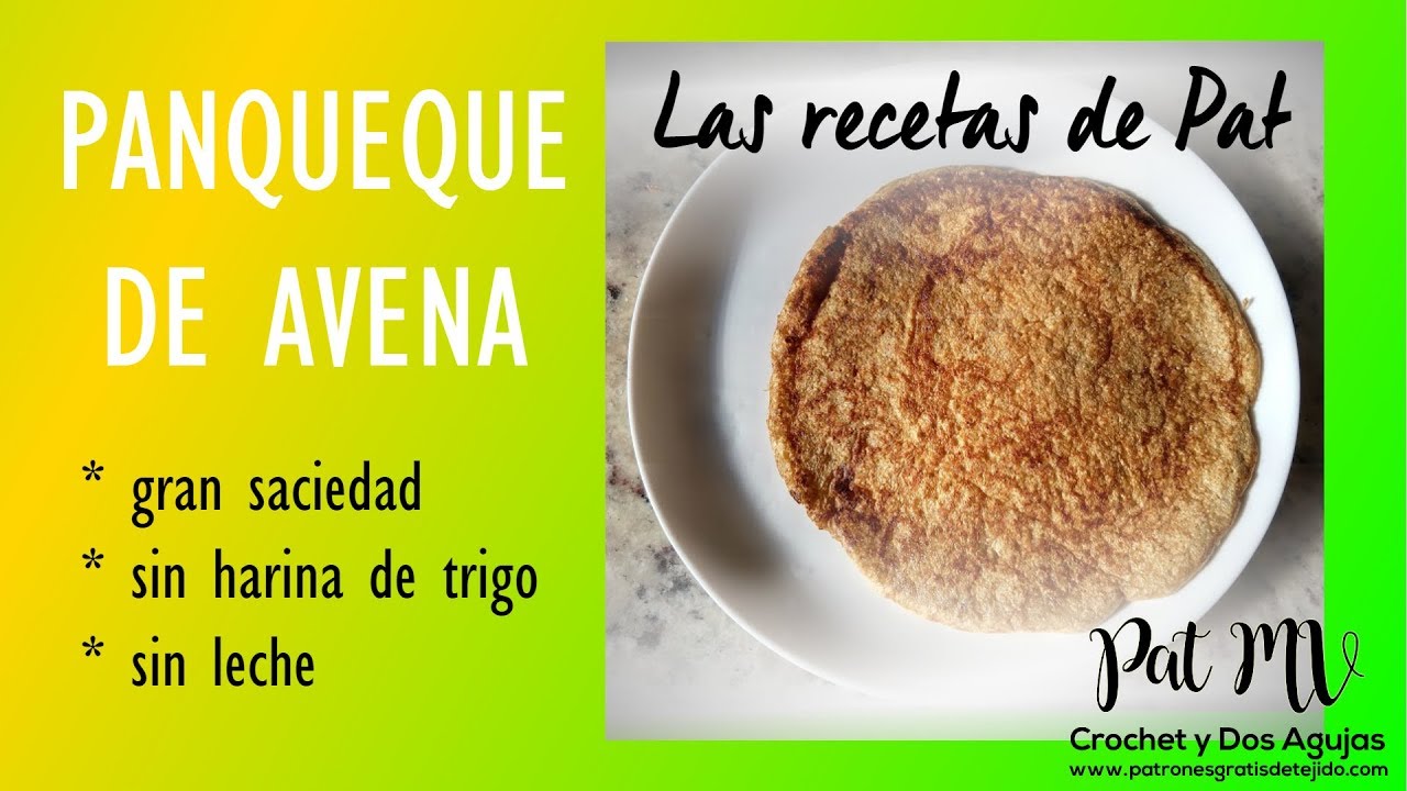 Avena y clara de huevo: la mezcla perfecta para unos deliciosos pancakes