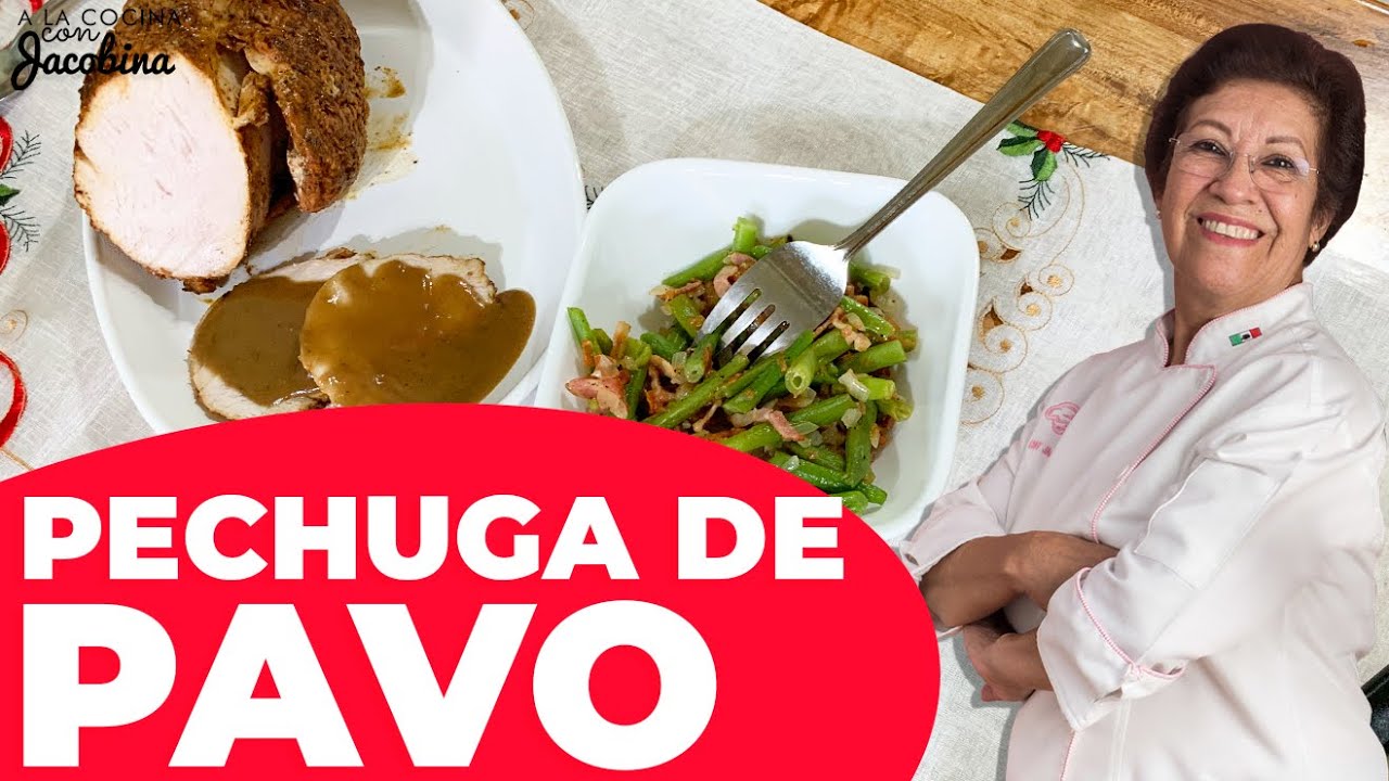 Deliciosa Pechuga de Pavo al Horno con Toque de Vino Blanco en solo 60 minutos