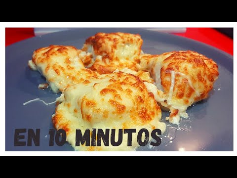 Deliciosos lomos de bacalao crujientes en freidora de aire.