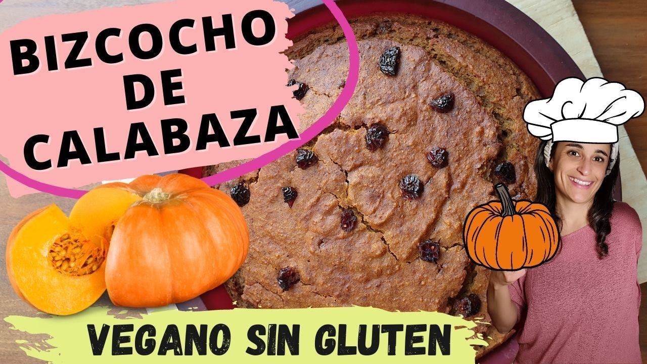 Descubre la deliciosa receta del bizcocho de calabaza vegano sin azúcar ¡Sorprende a tus invitados! 🎂🌱 #bizcochoveganocalabaza #sinazúcar