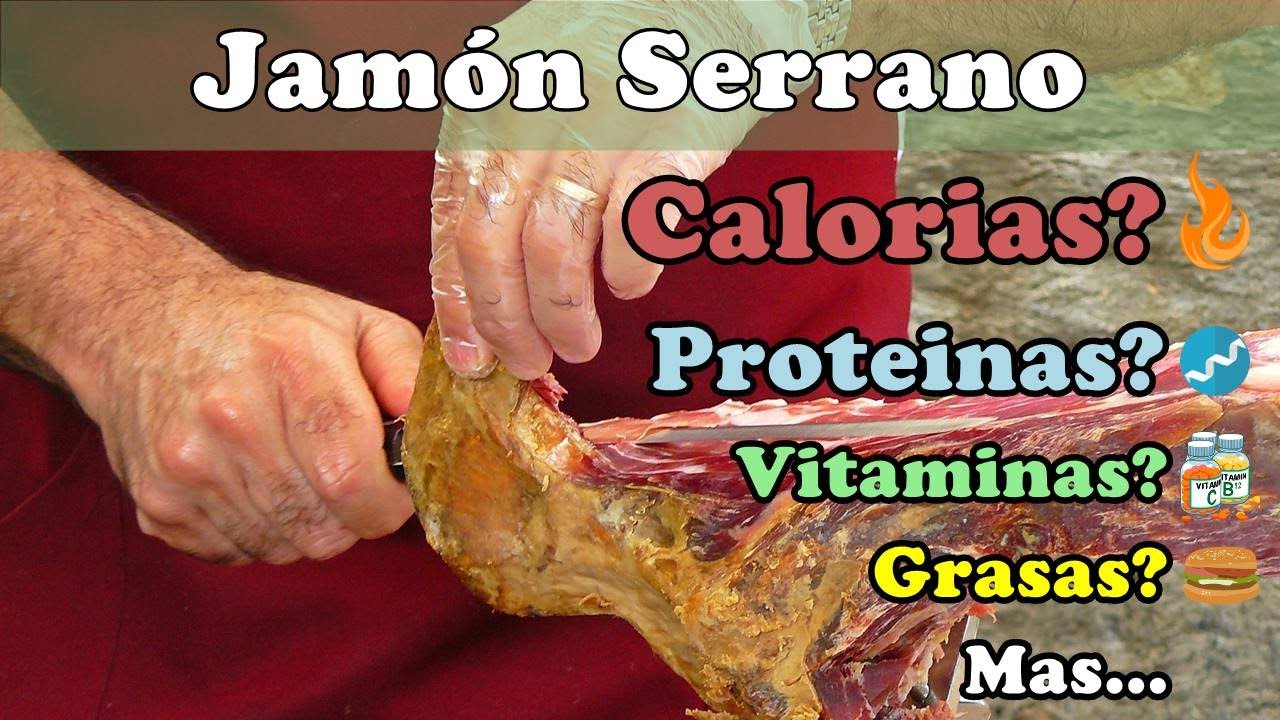 Descubre las sorprendentes calorías del jamón serrano: ¡Solo 100 kcal por porción!