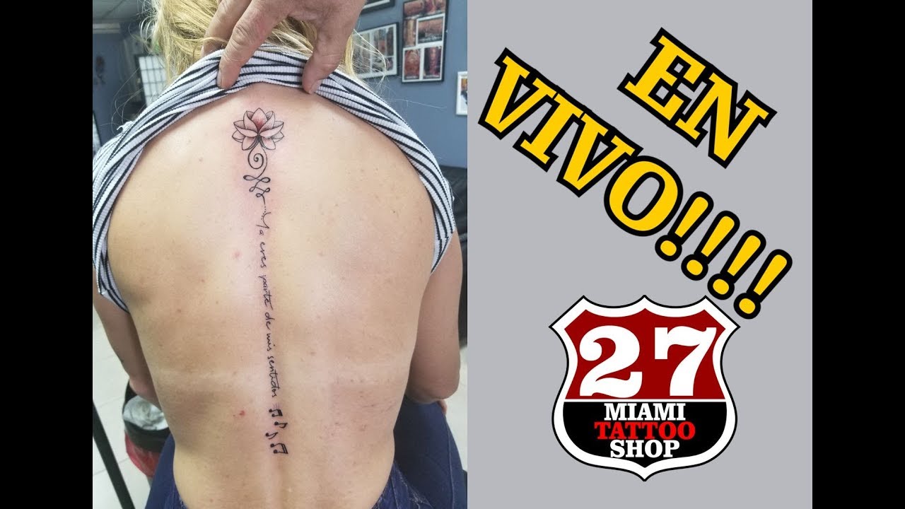 El tatuaje de columna vertebral que todo hombre debe considerar