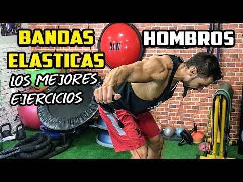 Fortalece tus hombros con estos ejercicios de gomas en solo 15 minutos