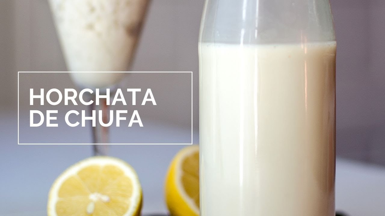 Nueva tendencia: Horchata natural, sin azúcar ni pasteurización