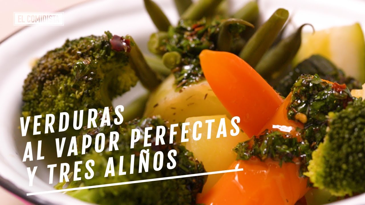 Nuevas formas de disfrutar verduras al vapor con deliciosos aliños