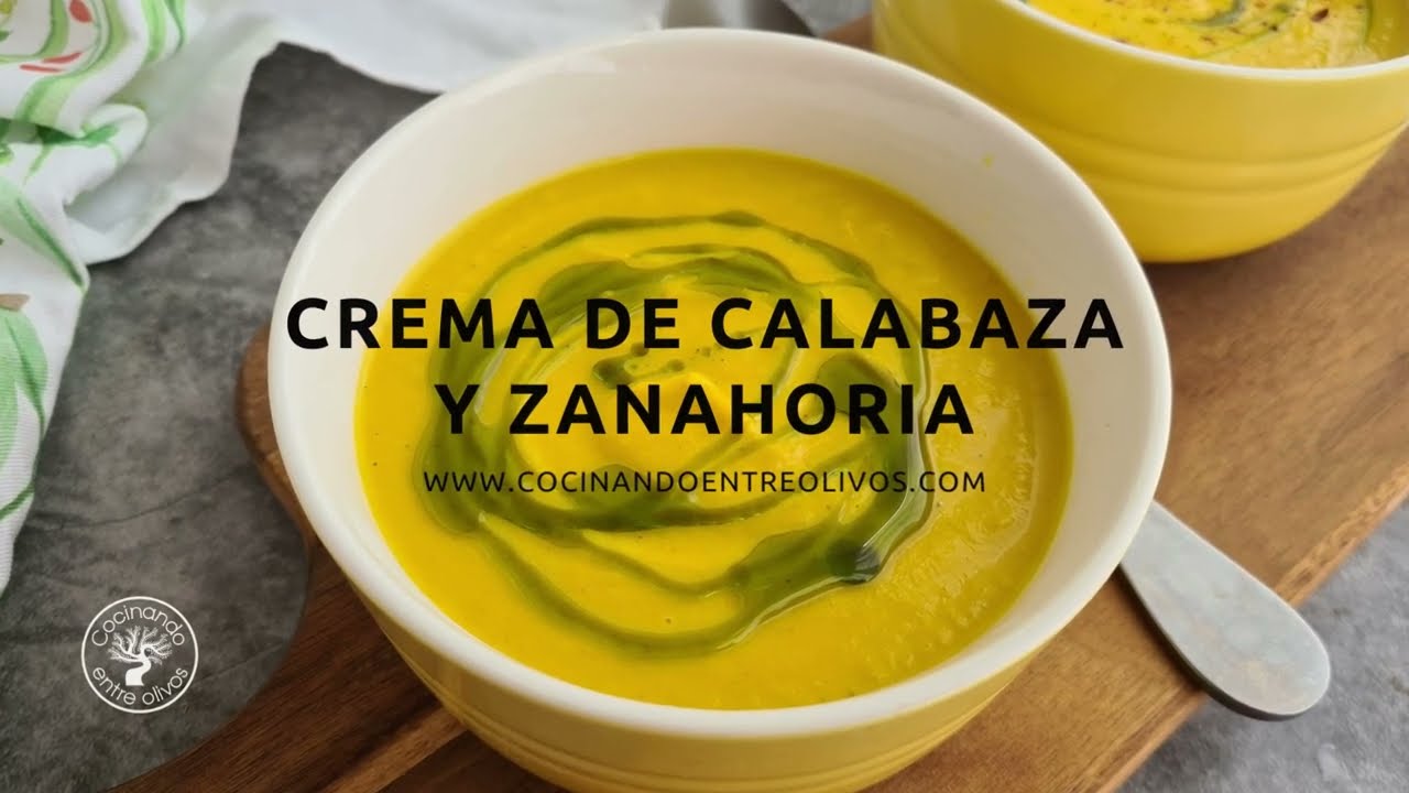 Deliciosa crema de calabaza y zanahoria sin patata: ¡sabor y salud en un solo plato!