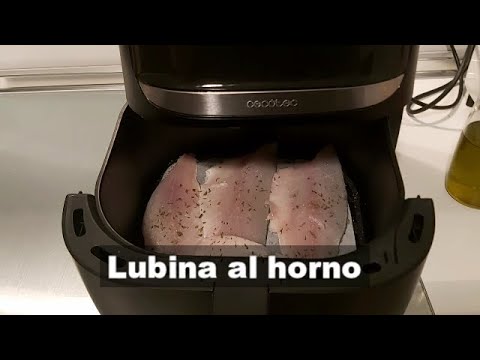 Descubre cómo cocinar una lubina crujiente sin aceite con freidora de aire