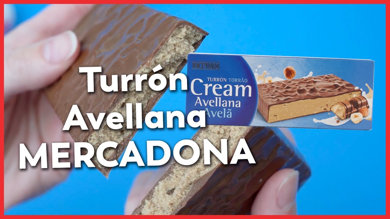 Descubre la deliciosa tentación del turrón de avellana en Mercadona