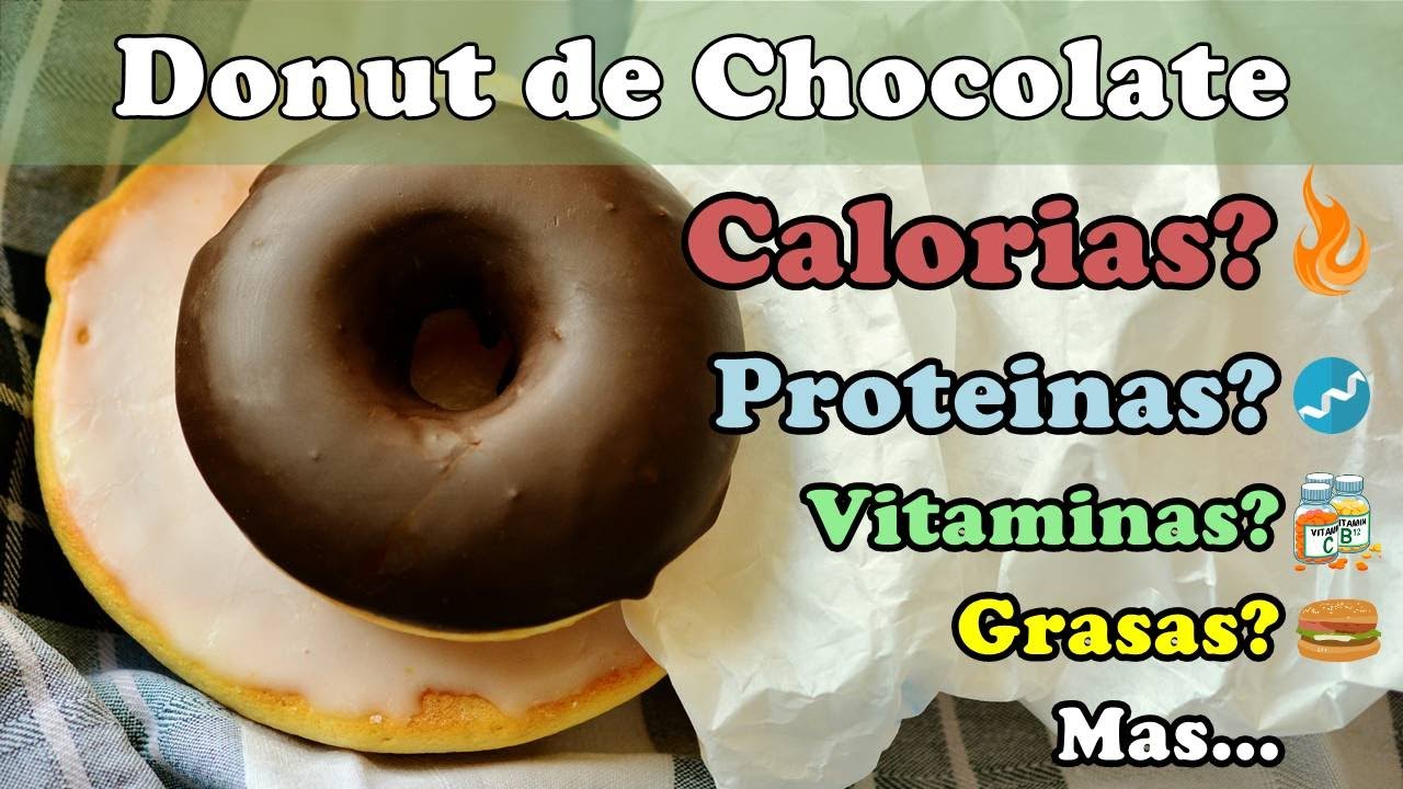 Descubre las calorías del donut de chocolate en sólo 70 caracteres