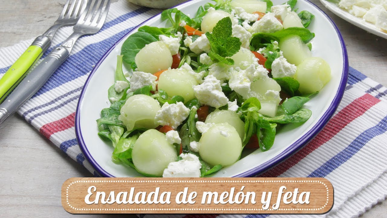 Ensalada de melón y queso feta: la combinación perfecta para el verano