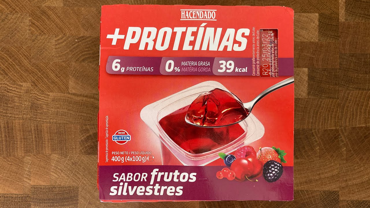 Gelatina con proteínas en Mercadona: el nuevo aliado saludable