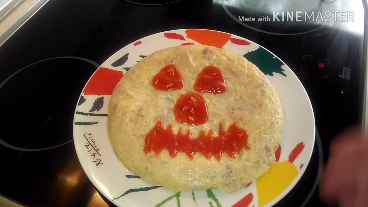 Tortilla de patatas de terror para Halloween: receta espeluznante en solo 30 minutos