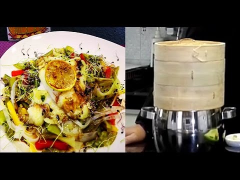 Cocina saludable con las mejores recetas en vaporera de bambú