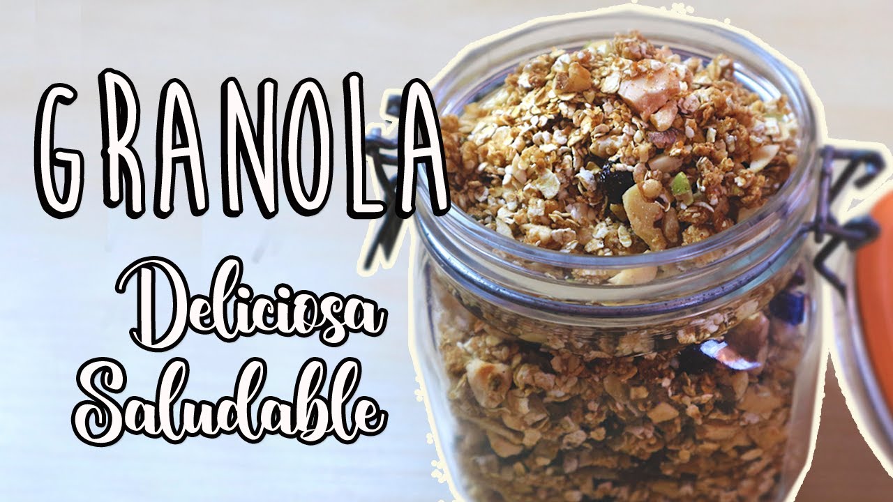 Crea tu propia granola casera fit en pocos pasos