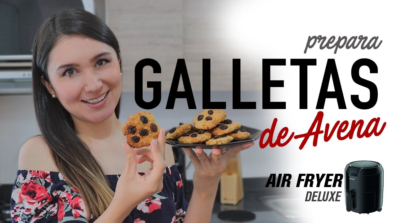 Deliciosas galletas de avena saludables en airfryer: la receta perfecta