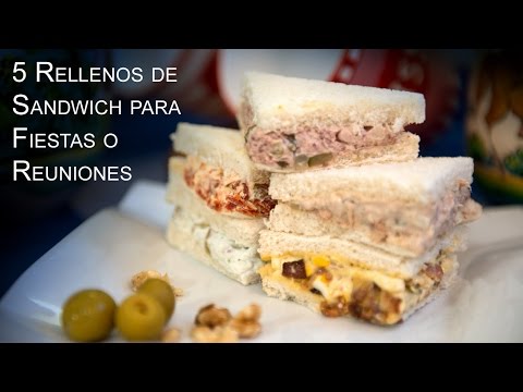 Deliciosos sandwiches para sorprender a tus invitados de cumpleaños adultos