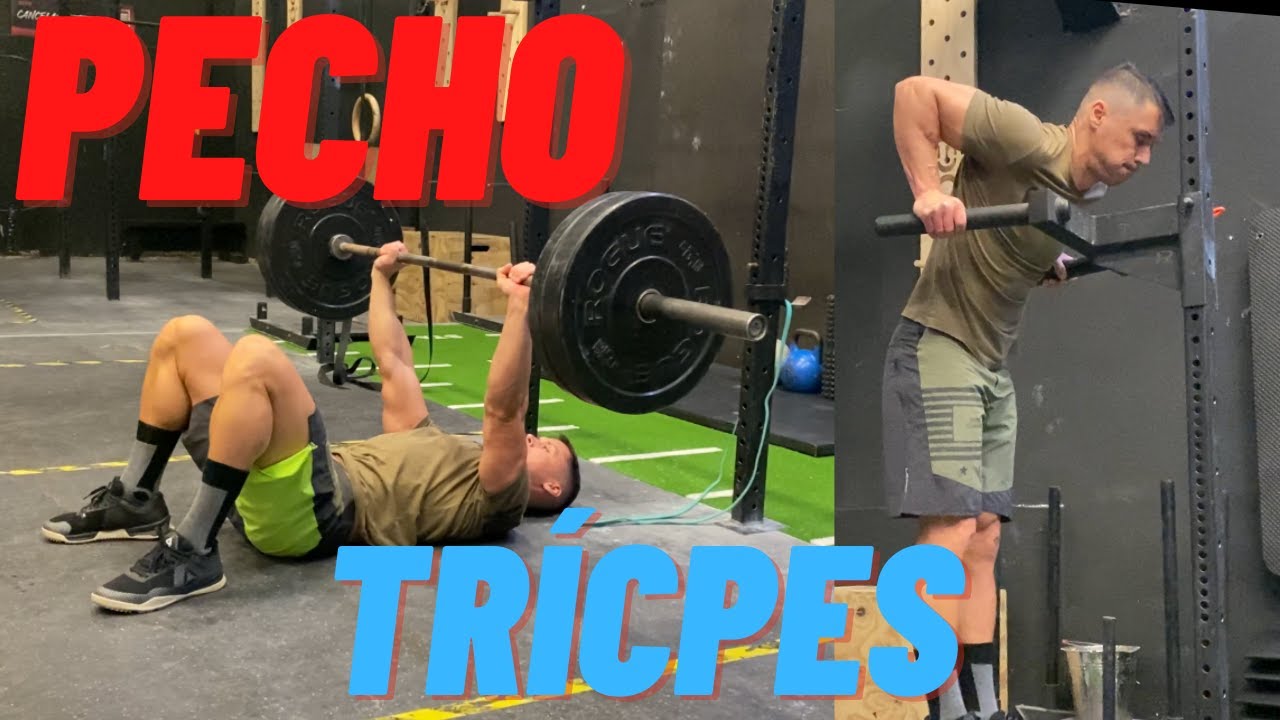 Desarrolla un pecho de acero con estos ejercicios de crossfit