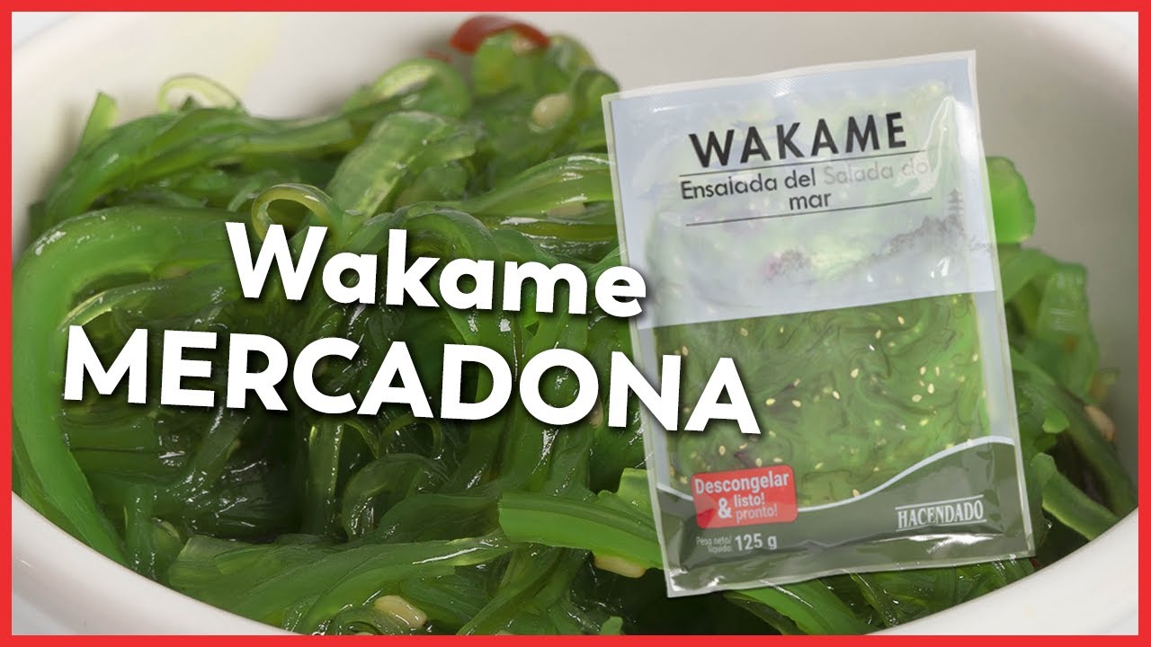 Descubre todas las propiedades de las algas Wakame en Mercadona