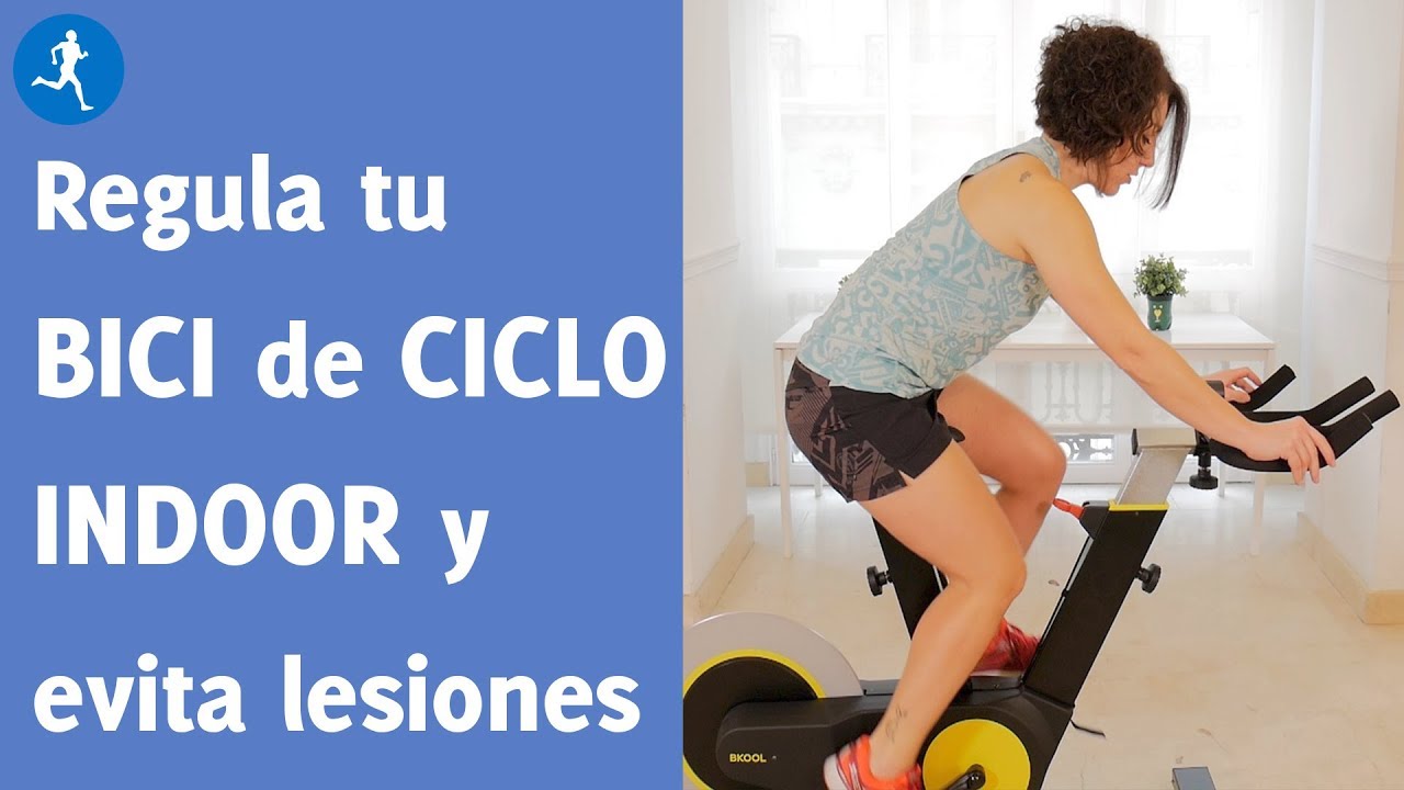 Ajusta la altura del sillín de tu bicicleta de spinning para entrenar con comodidad y eficacia