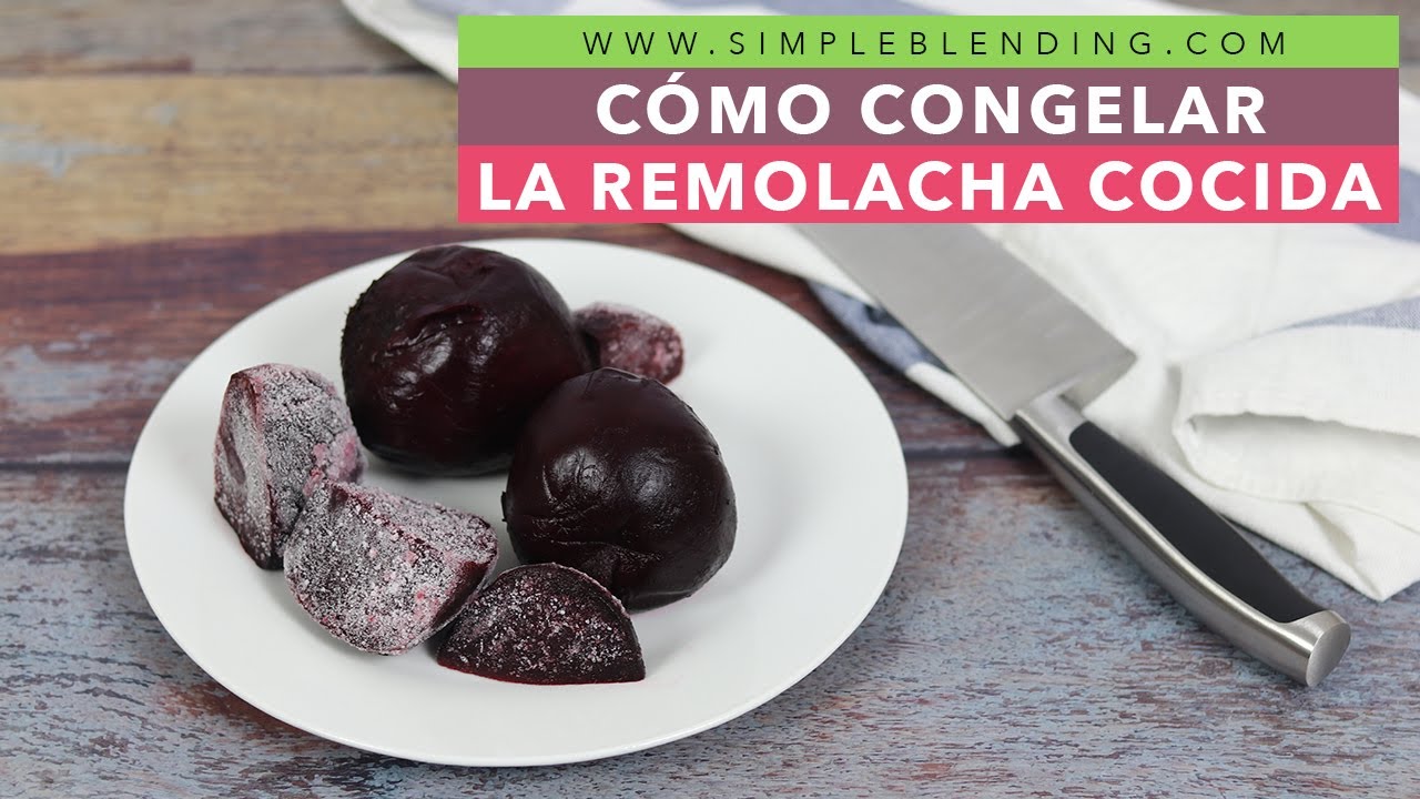 Descubre cómo congelar remolacha cocida para disfrutar de su sabor todo el año