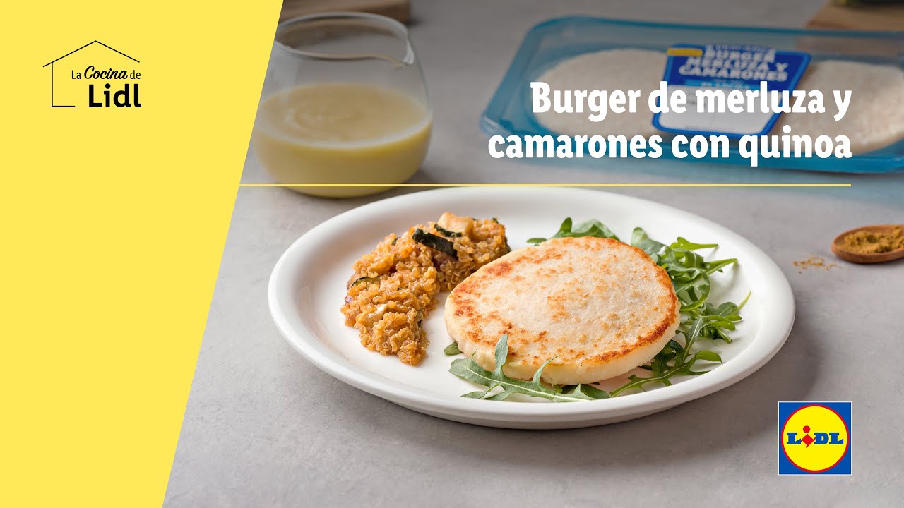 ¡Descubre las deliciosas hamburguesas de salmón y merluza de Lidl!
