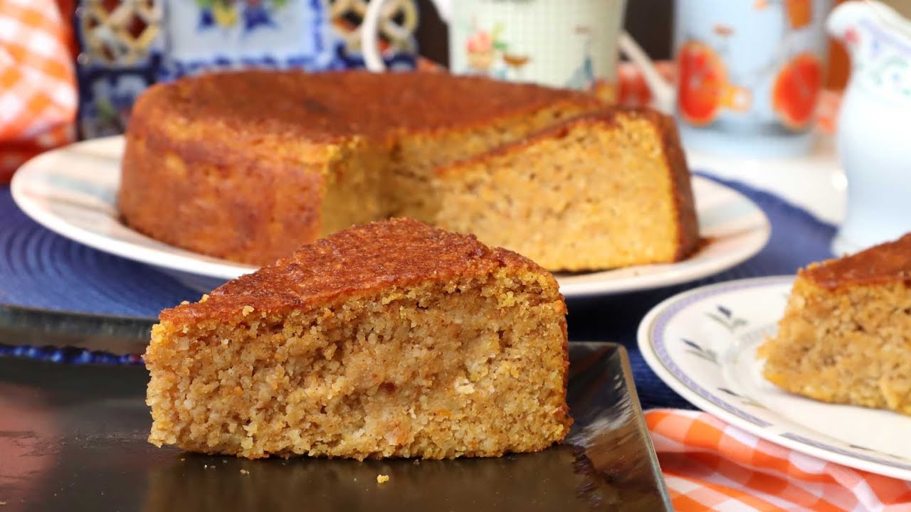 Haz un delicioso bizcocho de zanahoria sin gluten con Thermomix en casa