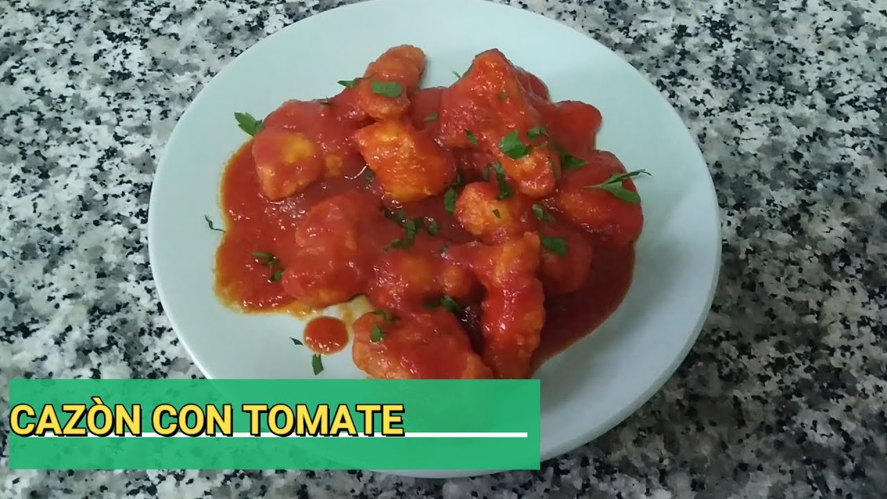 Delicias al plato: Prepara cazón con tomate fácilmente en casa