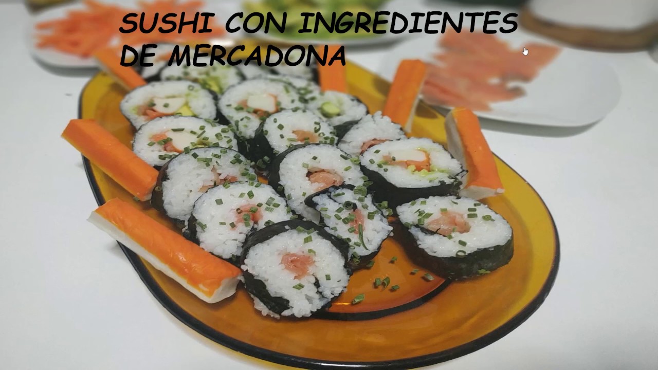 Aprende a hacer sushi en casa con Mercadona: ¡sorprende a todos con tus habilidades culinarias!