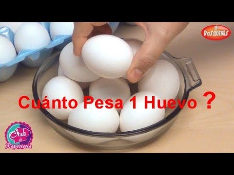 ¿Cuánto pesan las claras de huevo? Descubre la respuesta aquí