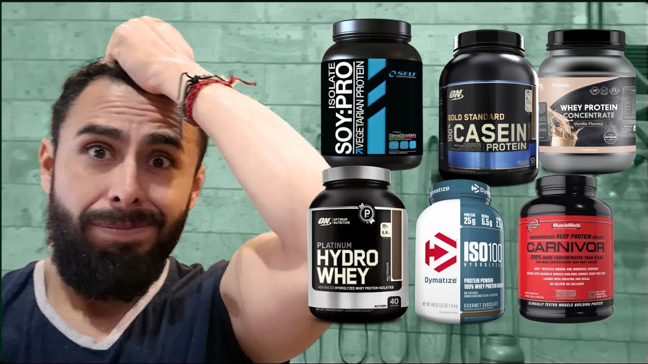 Descubre los 5 tipos de proteínas deportivas para maximizar tu entrenamiento