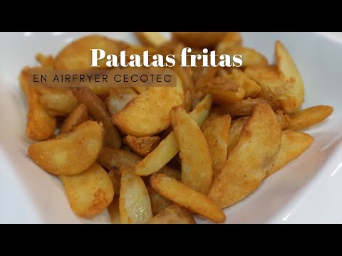 Patatas crujientes en minutos con airfryer para tus comidas congeladas