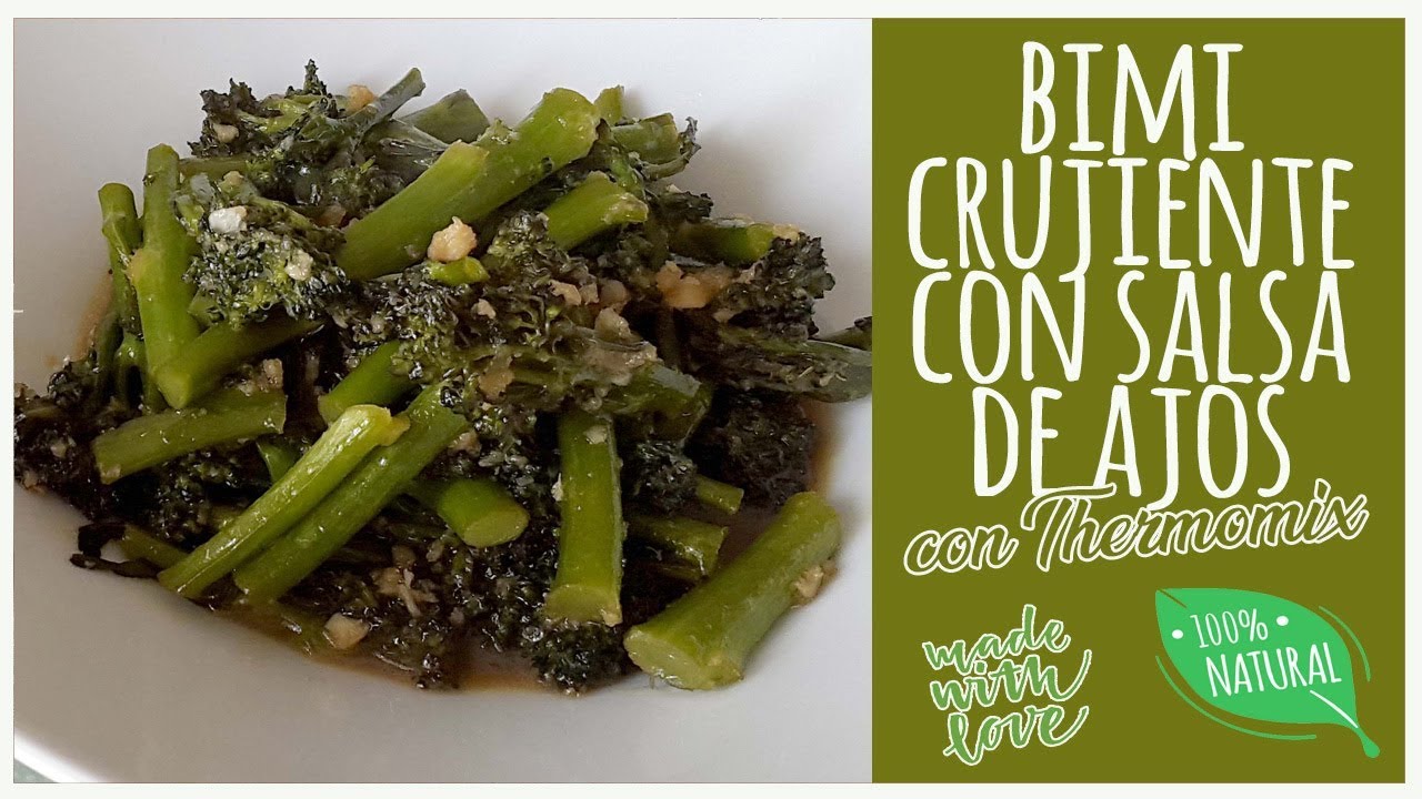 Recetas irresistibles de Bimi con Thermomix para comer sano