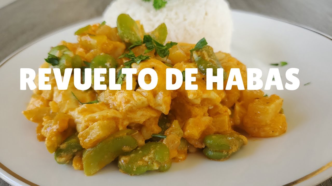 ¡Sorpréndete con la mejor receta de revuelto de habas en menos de 30 minutos!