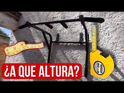 ¿A qué altura deberías poner la barra de dominadas? Consejos clave para un entrenamiento efectivo.