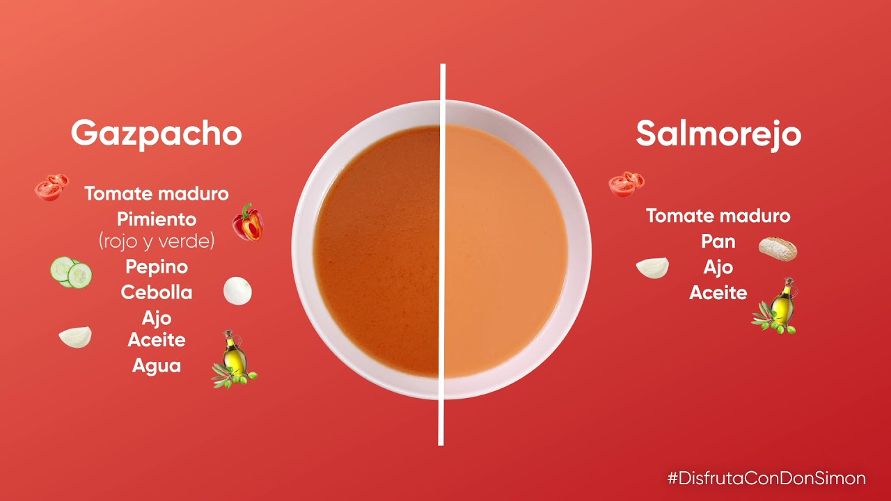 Adivina cuál es el auténtico rey del verano: Gazpacho Vs. Salmorejo