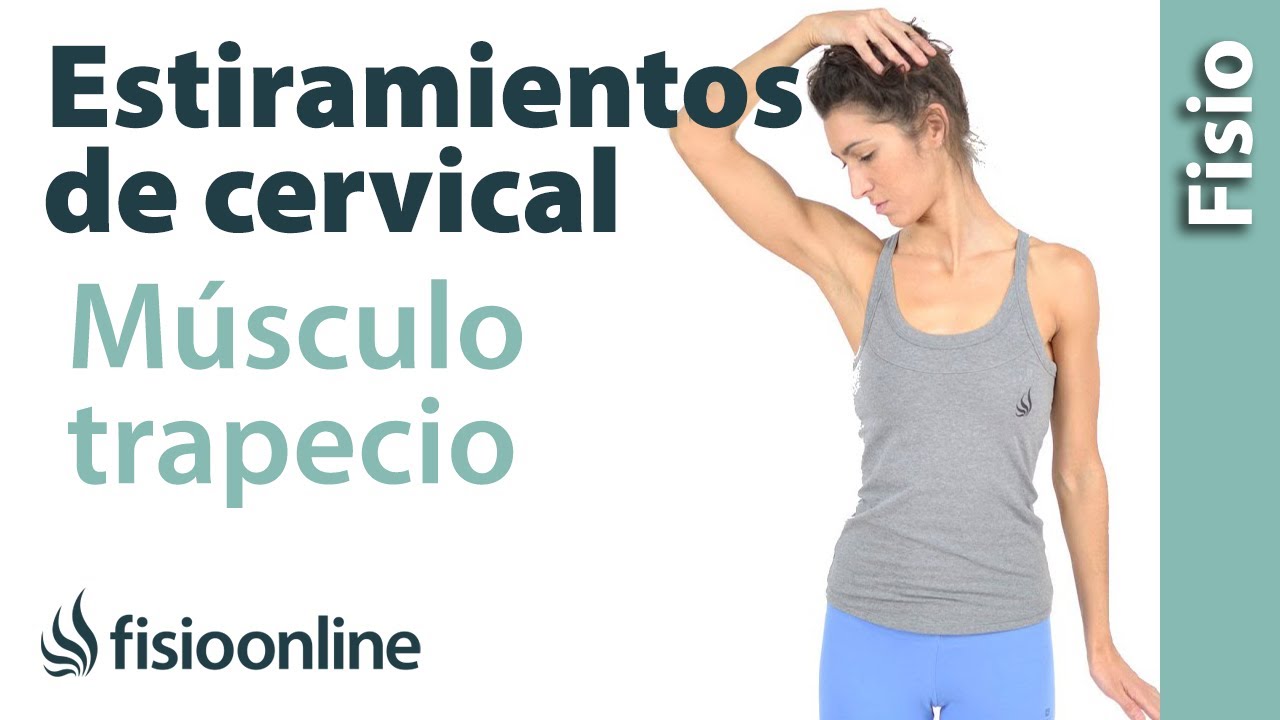 Alivia el dolor de cuello con estiramientos cervicales y trapecio