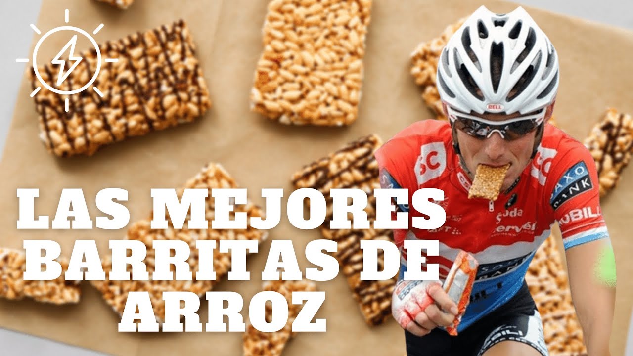 Barritas de arroz caseras: aliado perfecto para el ciclismo