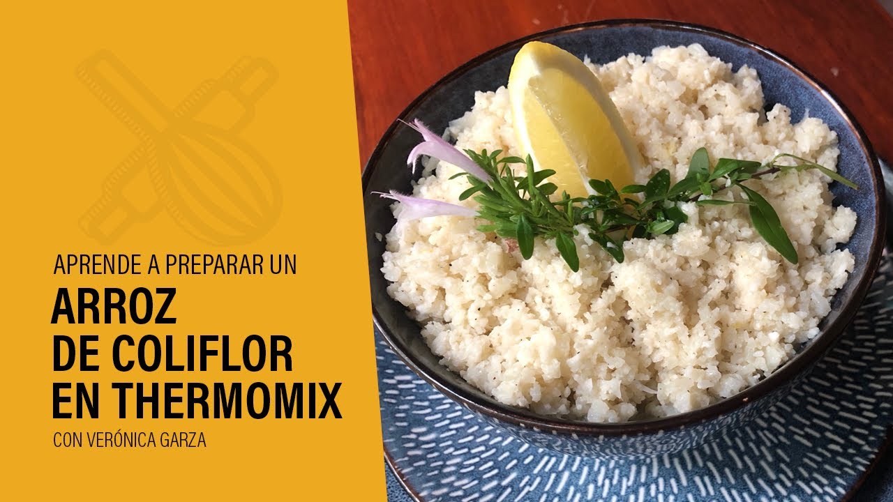 Cocina sano y fácil con el falso arroz de coliflor Thermomix en solo 3 pasos