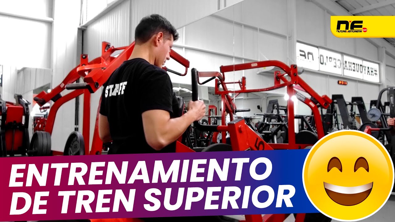Consigue un torso espectacular con las máquinas del gimnasio: ¡tren superior perfecto garantizado! #maquinasgimnasiotrensuperior