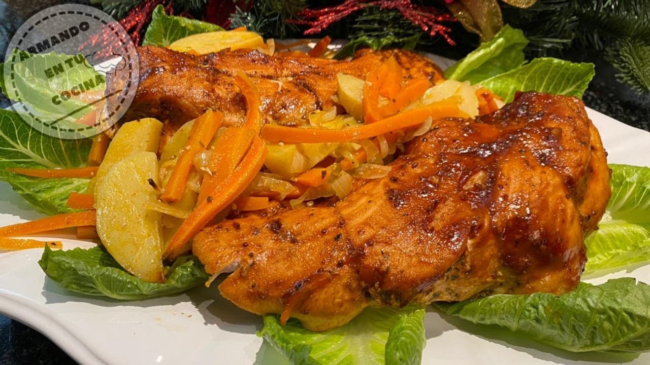 Deliciosas Pechugas de Pavo con Verduras: la Comida Perfecta en 30 Minutos