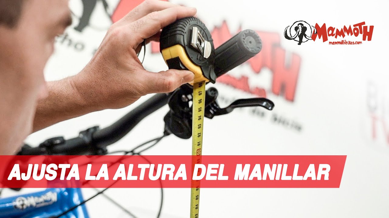 ¿Molestias al pedalear? Aprende a ajustar altura del manillar en tu bicicleta